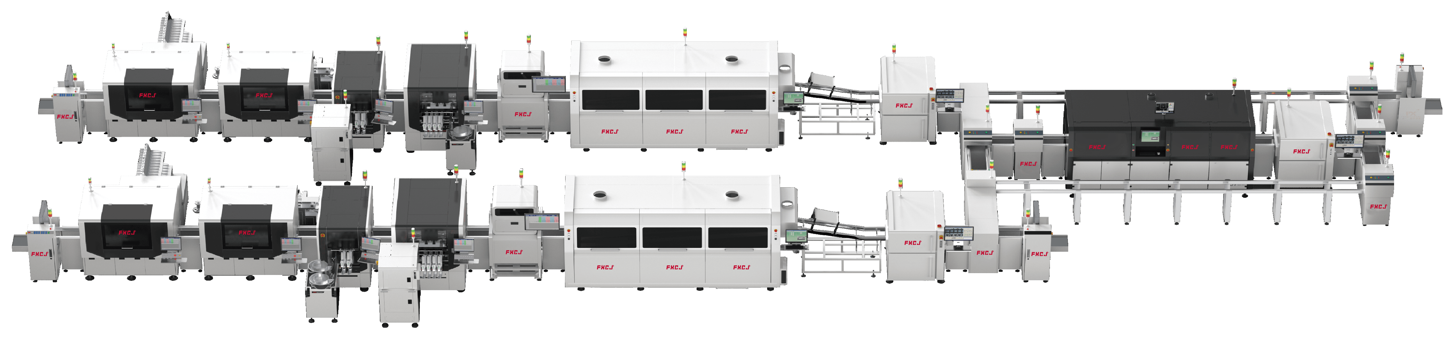 THT整机产线方案,SMT视觉&焊接设备
